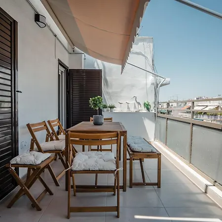 Apartment Modern In With Acropolis & Mt Lycabettus View Athens